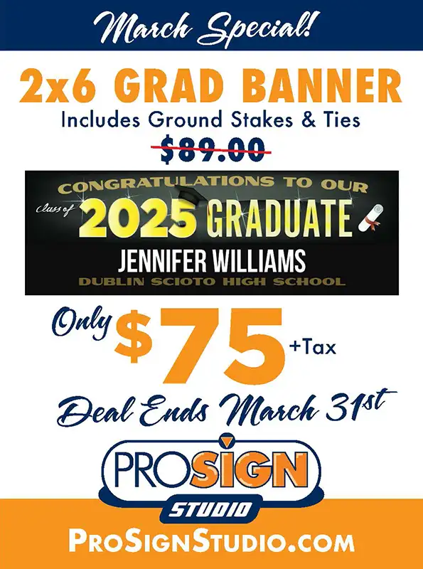 2025 Grad Banner Sale